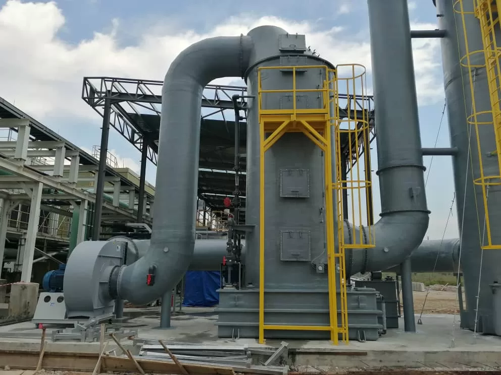 How to Choose Biogas Scrubber Manufacturers in Malaysia: FRP vs. Stainless Steel